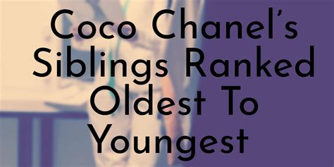 coco chanel parents and siblings|coco chanel siblings names.